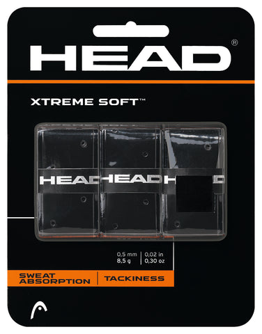 HEAD XTREMESOFT GRIP 3 PCS PACK